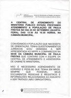 Atendimento Ministério Público